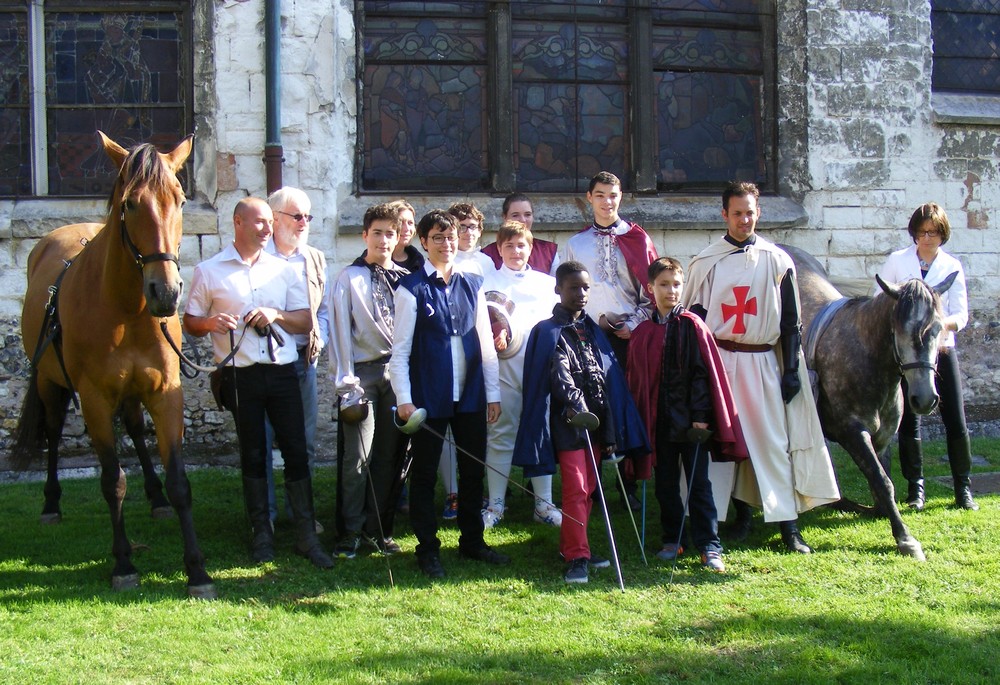 Spectacle Troyes-TG et Chant'Equi 05 09 2015 à Sainte Savine